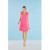 Mud Pie Baby Girls Cece Women’s Sleeveless Ruffle Dress(Pink)