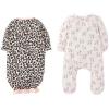 Mud Pie Baby Girls’ Leopard Grow Gift Set, 0-6 Months