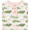 Mud Pie Baby Toddler Girl Sports Pajama Set(Pink)