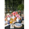 Mud Pie Blooms Print Salad Plate; 8″ dia(Blooms)