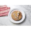 Mud Pie Cheese Plate And Board Set, White, Wood Board: 7.25″ dia