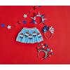 Mud Pie Children’s Crown Patriotic Headband; One Size Fits Most