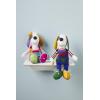 Mud Pie Children’s Plush Puppy Learning Pals, Pink