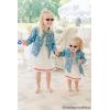 Mud Pie Children’s Silver Sassy Patriotic Shades