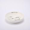 Mud Pie Circa Chip And Dip Bowl Set, White dish 3″ x 12″ dia | spoon 3 1/2″