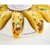 Mud Pie Circa White Integral Taco Holder, White, 3″ x 12″ dia