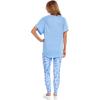 Mud Pie Claremont Women’s Knit Short Sleeve T-Shirt(Blue)