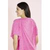 Mud Pie Claremont Women’s Knit Short Sleeve T-Shirt(Pink)