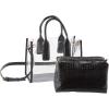 Mud Pie Clear Purse(Black)