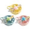 Mud Pie Colorful Berry Bowl Set, Blue 3 1/2″ X 5 1/2″ Dia(Blue)