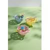 Mud Pie Colorful Berry Bowl Set, Blue 3 1/2″ X 5 1/2″ Dia(Yellow)