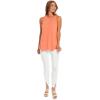 Mud Pie Dempsey Women’s Sleeveless Swing Tank Top(Coral)
