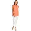 Mud Pie Dempsey Women’s Sleeveless Swing Tank Top(Coral)