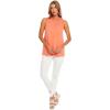 Mud Pie Dempsey Women’s Sleeveless Swing Tank Top(Coral)