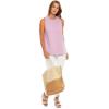 Mud Pie Dempsey Women’s Sleeveless Swing Tank Top(Lilac)