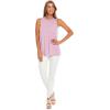 Mud Pie Dempsey Women’s Sleeveless Swing Tank Top(Lilac)