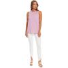 Mud Pie Dempsey Women’s Sleeveless Swing Tank Top(Lilac)