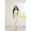 Mud Pie Dempsey Women’s Sleeveless Swing Tank Top(Lime)