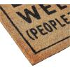 Mud Pie Dogs Welcome Door Mat Coir Doormat