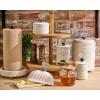 Mud Pie FBA_ Ceramic Tea Bag Caddy, White