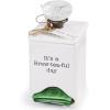 Mud Pie FBA_ Ceramic Tea Bag Caddy, White