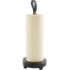 Mud Pie Farmhouse Rustic Paper Towel Holder, Brown(Black)