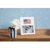 Mud Pie Flag Frame 4X6; 9″ X 7 1/4″