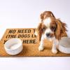 Mud Pie Funny Dog Coir Door Mat, Knock…
