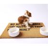 Mud Pie Funny Dog Coir Door Mat, Knock…