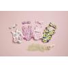 Mud Pie Girls Baby One Piece Swimsuit and Headband Set(Ice Cream)