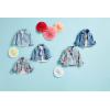 Mud Pie Girls Children’s Denim Star Jacket(Stars)