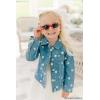 Mud Pie Girls Children’s Denim Star Jacket(Stars)
