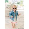 Mud Pie Girls Children’s Denim Star Jacket(Stars)