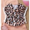 Mud Pie Girls’ Leopard Cover Up(Leopard)