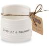 Mud Pie Give Me A Squeeze Sponge Caddy, 3″ x 3″, White(White)