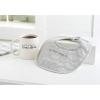Mud Pie Grandma Bib and Mug Gift Set, Grey, White, Mug 8 Ounce, 10″ x 9″