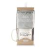 Mud Pie Grandma Bib and Mug Gift Set, Grey, White, Mug 8 Ounce, 10″ x 9″
