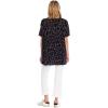 Mud Pie Houston Women’s Oversized Short Sleeve T-Shirt(Black)