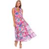 Mud Pie Indy Womens Sleeveless Maxi Dress(Pink)