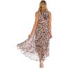 Mud Pie Indy Womens Sleeveless Maxi Dress(Tan)