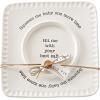 Mud Pie Lime and Salt Rimmer Margarita Set, Square, White