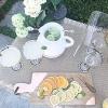 Mud Pie Margarita Pitcher Set, White(White)
