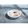 Mud Pie Melamine Smore Tray Set, Server 2″ X 12 1/2″ Dia | Tongs 5 3/4″