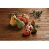Mud Pie Mini Crochet Cream Stuffed Pumpkins, White
