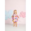 Mud Pie One Size Girls Floral Tiered Dress(Multi)