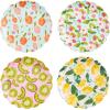 Mud Pie Peach Fruit Melamine Plate; 7 1/2″ Dia(Peach)