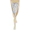 Mud Pie Preserved Bunny Tail, Light Lavender, 17″