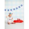 Mud Pie Red Light Up Star Headband