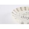 Mud Pie Rest Set of 2 Spoon Set, One Size(Cream Ruffle Oh Happy Day)