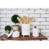 Mud Pie Salt & Pepper Cellar, Off-White, 6″ X 3.5″ dia(frustration_free)